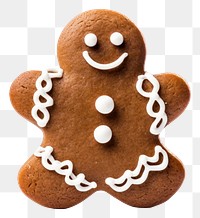 PNG Gingerbread gingerbread dessert cookie. AI generated Image by rawpixel.