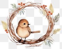 PNG Bird animal plant creativity. AI generated Image by rawpixel.