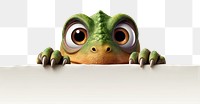 PNG Dinosaur amphibian wildlife animal. AI generated Image by rawpixel.