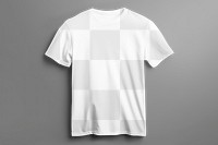 Unisex t-shirt png mockup, transparent design