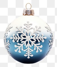 PNG Snow christmas ornament white white background celebration. AI generated Image by rawpixel.