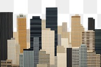 PNG Building architecture metropolis skyscraper. AI generated Image by rawpixel.