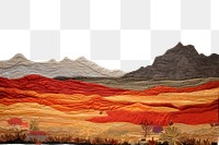 PNG Simple desert landscape painting nature. AI generated Image by rawpixel.