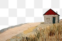 PNG Summer beach architecture landscape building. AI generated Image by rawpixel.