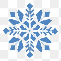 PNG Snowflake white white background decoration. AI generated Image by rawpixel.
