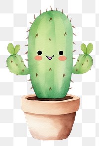 PNG Cactus dancing plant white background anthropomorphic. 