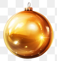 PNG  Sphere gold white background illuminated