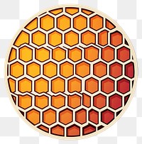 PNG Honey comb honeycomb white background hexagon. 