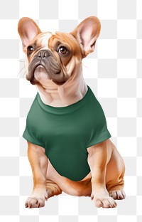 Dog's shirt png, fashion apparel, transparent background