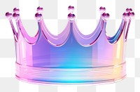 PNG  Crown illuminated celebration accessories. AI generated Image by rawpixel.