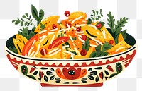PNG Dish food meal bowl. AI generated Image by rawpixel.