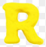 Plasticine r letters dessert pink text. AI generated Image by rawpixel.