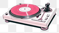 PNG An audio technica turntable electronics noise gramophone. AI generated Image by rawpixel.
