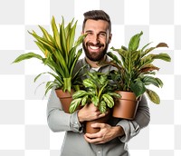 PNG  Potted plants vegetable adult leaf. AI generated Image by rawpixel.