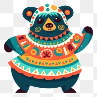 PNG Graphics bear art representation. 