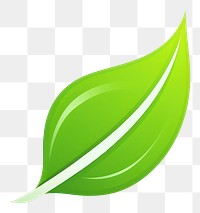 PNG  Green leaf ecology green plant logo. AI generated Image by rawpixel.