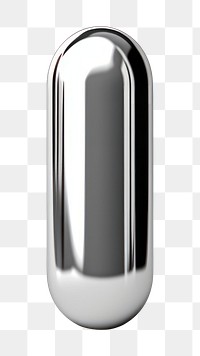 PNG Capsule shape silver white background technology. AI generated Image by rawpixel.