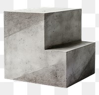 PNG Regular geometric concrete white background architecture. AI generated Image by rawpixel.