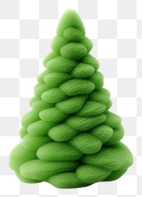 PNG Christmas tree christmas green white background. AI generated Image by rawpixel.