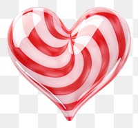 PNG  Candy cane heart shape confectionery white background lollipop