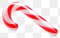 PNG  Candy cane plastic toy transparency confectionery white background appliance. AI generated Image by rawpixel.