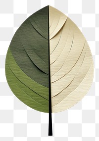 PNG  Leaf plant art handicraft. AI generated Image by rawpixel.