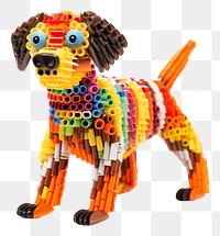 PNG  Art craft dog toy. AI generated Image by rawpixel.
