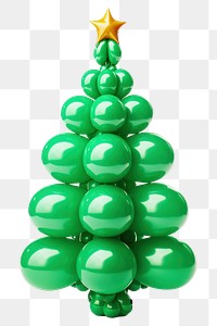 PNG Christmas tree ornament balloon plant. 