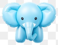 PNG Elephant balloon animal cute. AI generated Image by rawpixel.