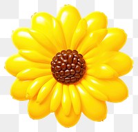 PNG Sunflower jewelry plant daisy. AI generated Image by rawpixel.