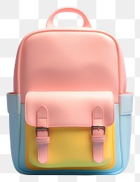 PNG Backpack bag suitcase handbag. AI generated Image by rawpixel.
