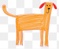 PNG  Dog drawing art animal. 