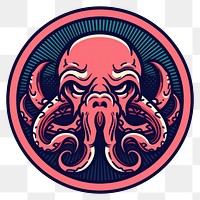 PNG  Octopus logo animal art. AI generated Image by rawpixel.