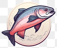PNG  Salmon animal trout fish. AI generated Image by rawpixel.