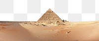 PNG The Great Pyramid of Giza pyramid architecture outdoors. AI generated Image by rawpixel.