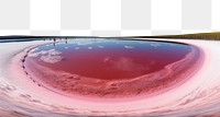 PNG The hillier pink lake australia tranquility reflection landscape. AI generated Image by rawpixel.