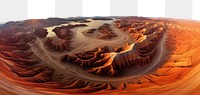 PNG Zhangye Danxia landform landscape panoramic outdoors. AI generated Image by rawpixel.