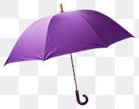 PNG  Violet umbrella white background protection sheltering. AI generated Image by rawpixel.