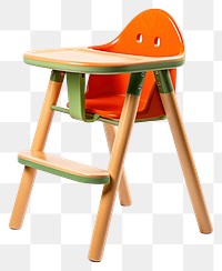 PNG  Baby chair furniture white background architecture. AI generated Image by rawpixel.