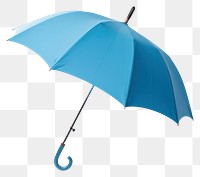 PNG  Blue umbrella white background protection sheltering. AI generated Image by rawpixel.