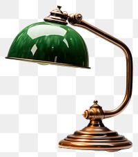 PNG A green vintage desk lamp lampshade technology chandelier