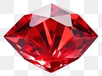 PNG Red dimond gemstone jewelry diamond. AI generated Image by rawpixel.