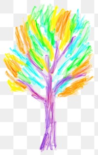 PNG  Tree drawing brush art. AI generated Image by rawpixel.