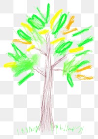 PNG  Tree drawing painting sketch. 
