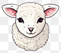 PNG Sheep animal mammal cute. AI generated Image by rawpixel.