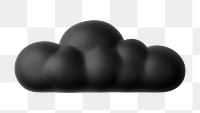 PNG Cloud black cloud  