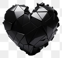 PNG  Broken heart jewelry broken black. AI generated Image by rawpixel.