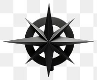 PNG  Direction black monochrome origami. AI generated Image by rawpixel.