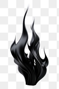 PNG  Fire fire black white background. AI generated Image by rawpixel.