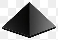 PNG Pyramid pyramid black  